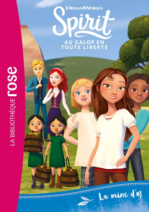 ebook cover of Spirit 24 - La mine d'or, by Dreamworks