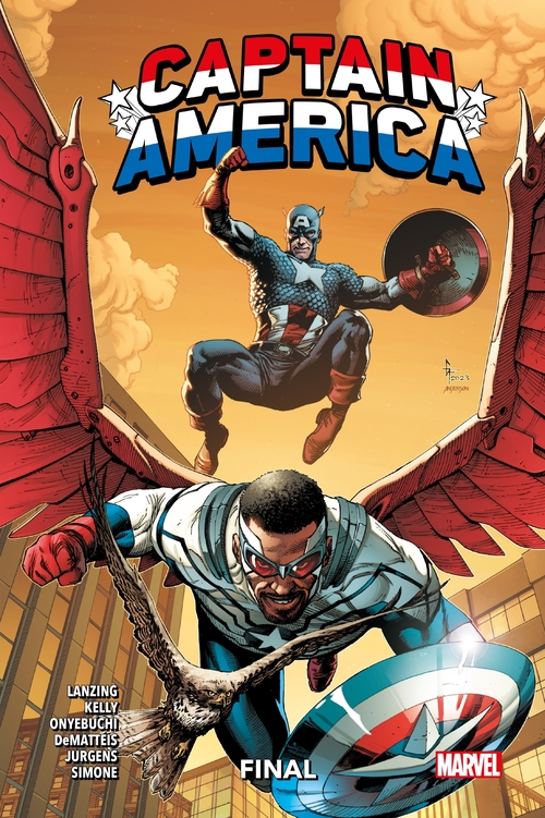 ebook cover of Captain America : Final, by Jackson Lanzing, Collin Kelly, Tochi Onyebuchi, J.M. DeMatteis, Dan Jurgens, Gail Simone