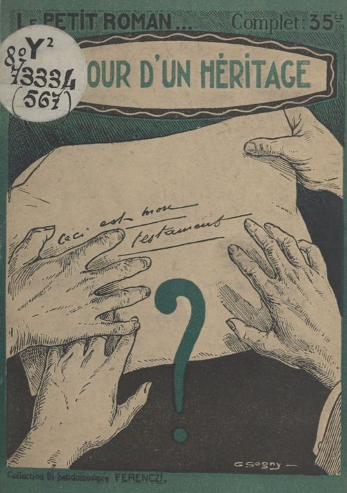ebook cover of Autour d'un héritage, by Albert Dubeux