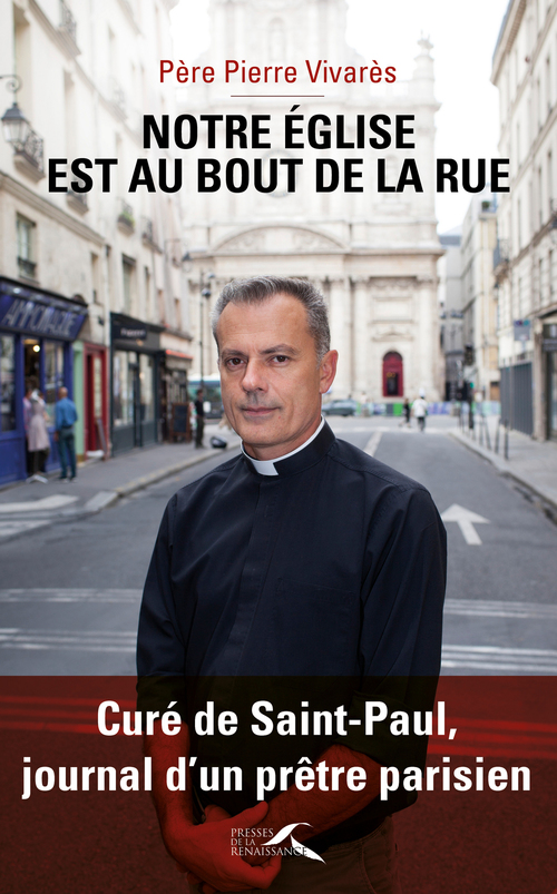 Couverture ebook de Notre église est au bout de la rue, de Pierre Vivares