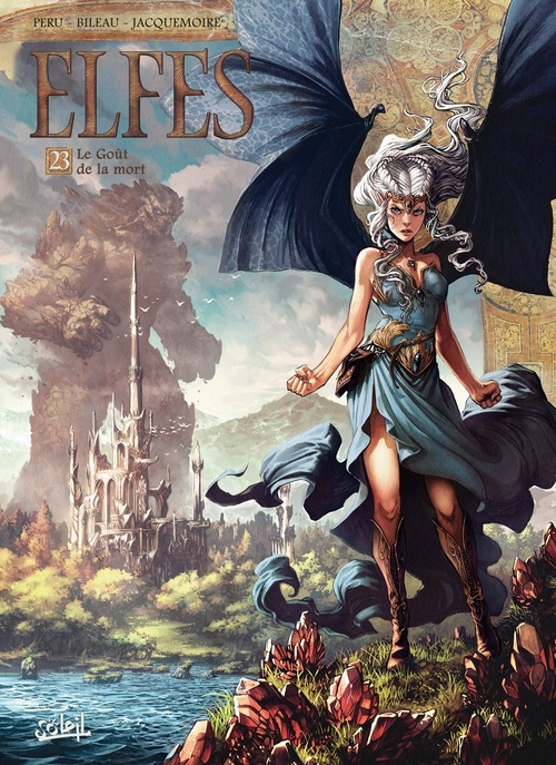 Couverture ebook de Elfes T23 - Le Goût de la mort, de Olivier Peru