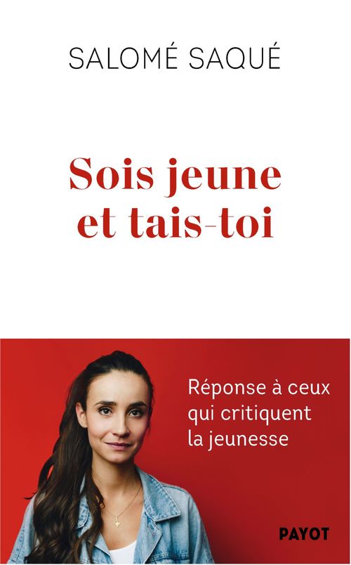 ebook cover of Sois jeune et tais-toi, by Salomé Saqué