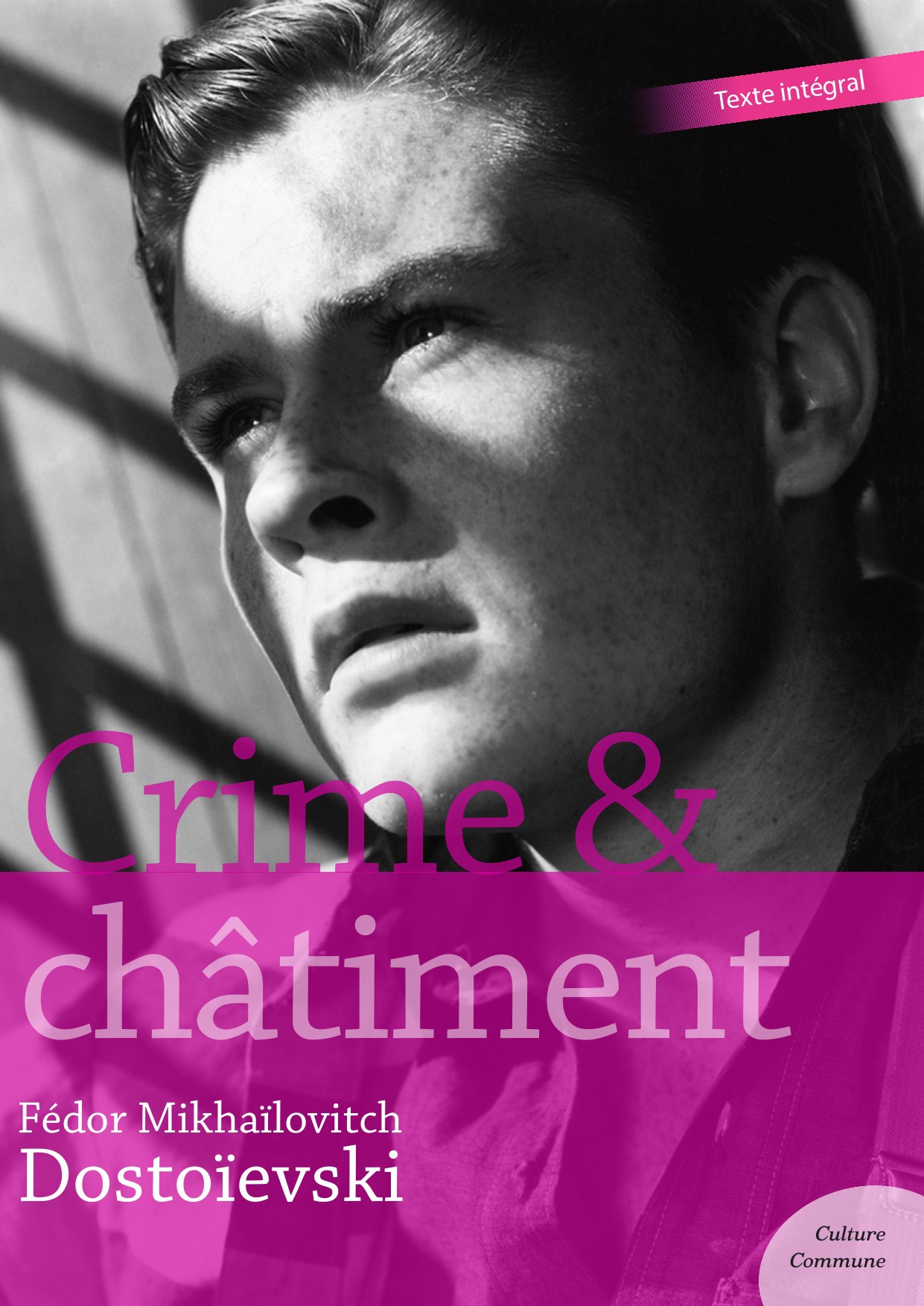 ebook cover of Crime et châtiment, by Fedor Mikhailovitch Dostoievski