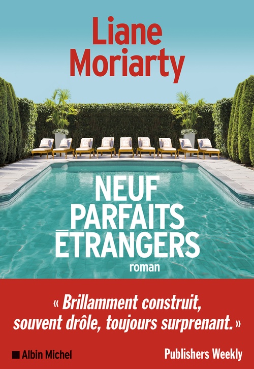 ebook cover of Neuf parfaits étrangers, by Liane Moriarty