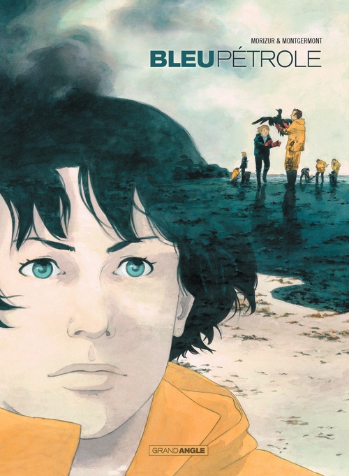 ebook cover of Bleu pétrole, by Fanny Montgermont, Gwénola Morizur