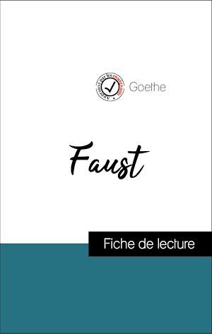 Couverture ebook de Analyse de l'oeuvre : Faust (résumé et fiche de lecture plébiscités par les enseignants sur fichedelecture.fr), de Goethe