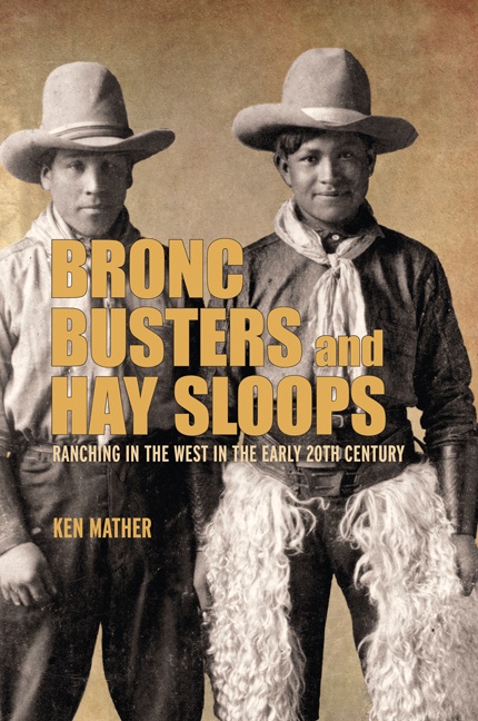 ebook cover of Bronc Busters and Hay Sloops, by Ken Mather