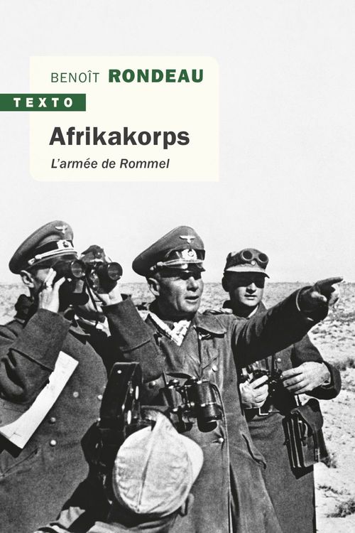 ebook cover of Afrikakorps, by Benoît Rondeau