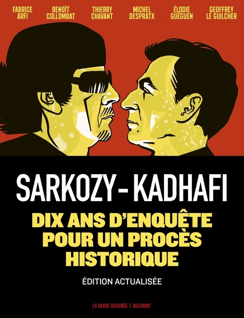 Couverture ebook de Sarkozy-Kadhafi NED, de Michel Despratx