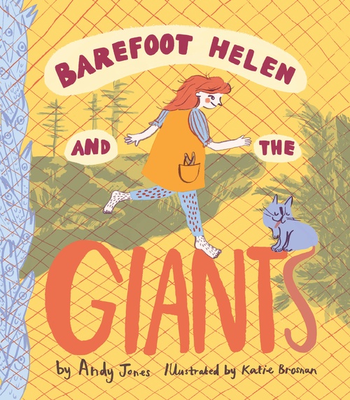 Couverture ebook de Barefoot Helen and the Giants, de Andy Jones