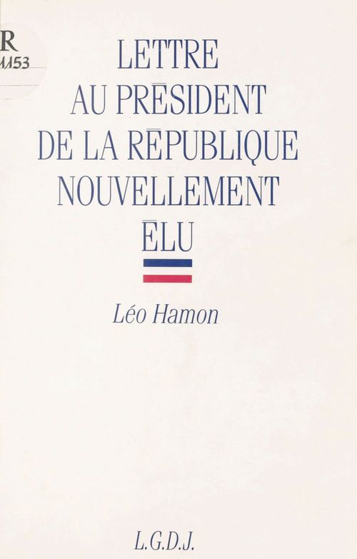 ebook cover of Lettre au Président de la République nouvellement élu, by Leo Hamon