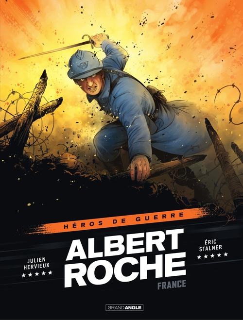 Couverture ebook de Albert Roche, de Julien Hervieux, Eric Stalner