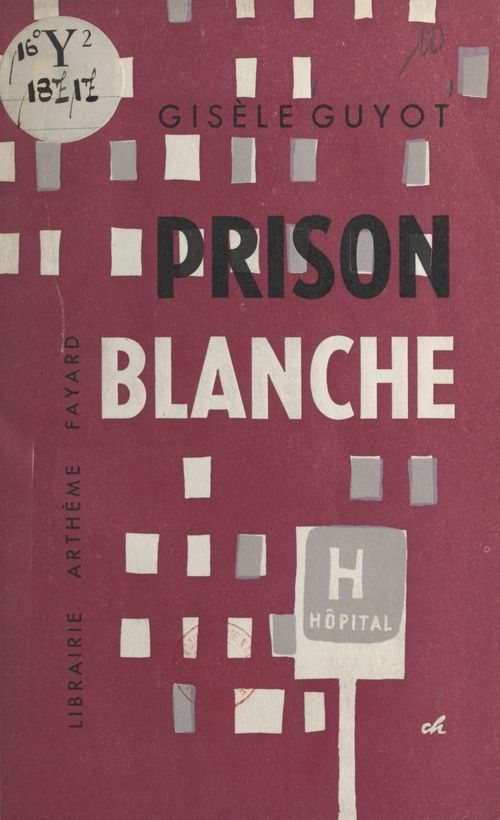 Couverture ebook de Prison blanche, de Gisele Guyot
