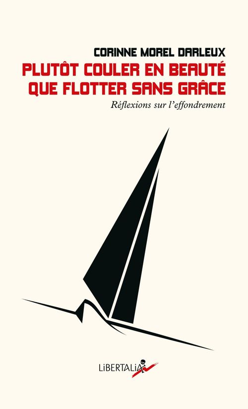 Couverture ebook de Plutôt couler en beauté que flotter sans grâce, de Corinne Morel-Darleux