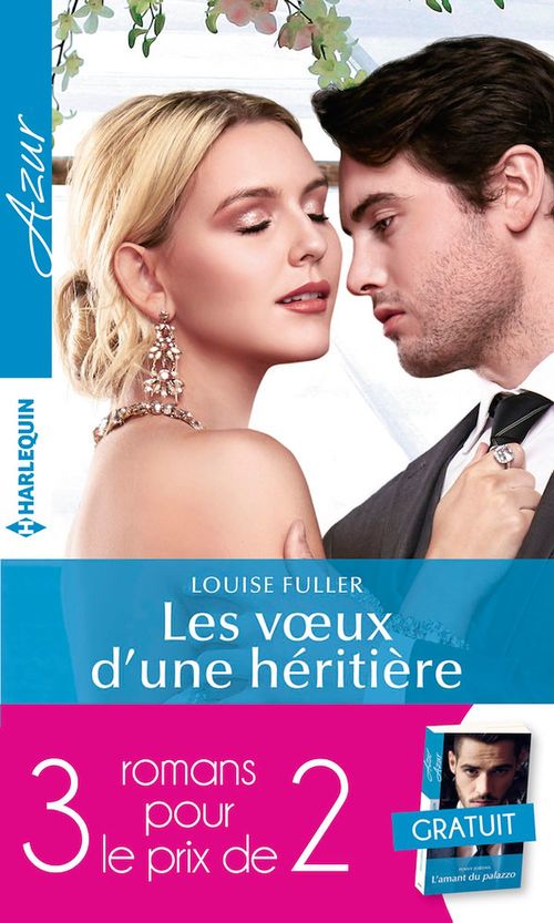 Couverture ebook de Pack 3 pour 2 Azur - Août 2019, de Louise Fuller, Penny Jordan, Tara Pammi