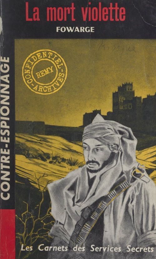 ebook cover of La mort violette, by P. Fowarge