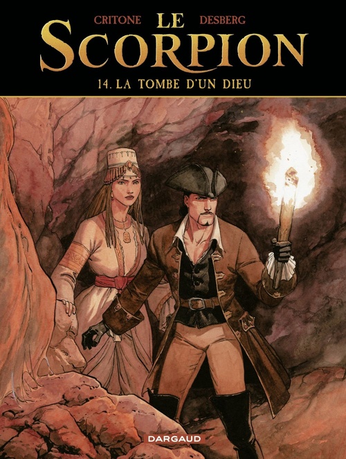 Couverture ebook de Le Scorpion - Tome 14 - La Tombe d'un dieu, de Stephen Desberg, Enrico Marini