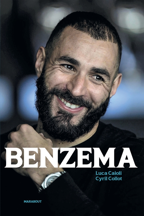 Couverture ebook de Benzema, de Luca Caioli, Cyril Collot