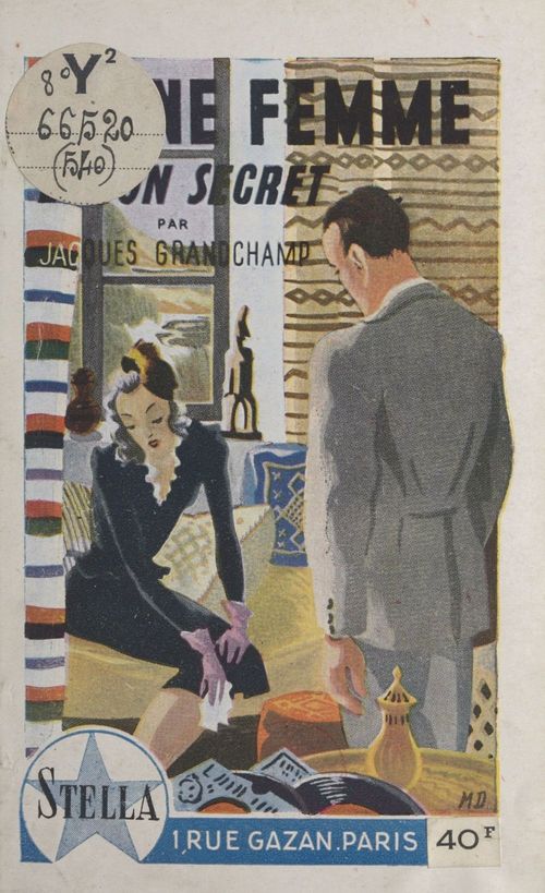 ebook cover of Une femme et son secret, by Jacques Grandchamp