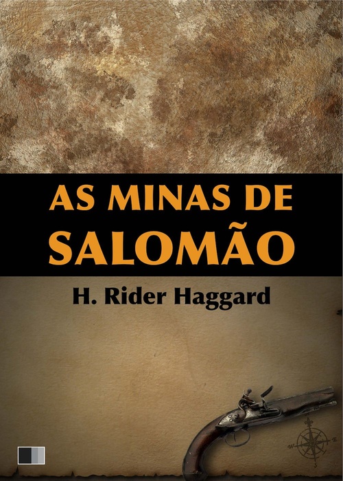 ebook cover of As minas de Salomão, by Henry Rider Haggard