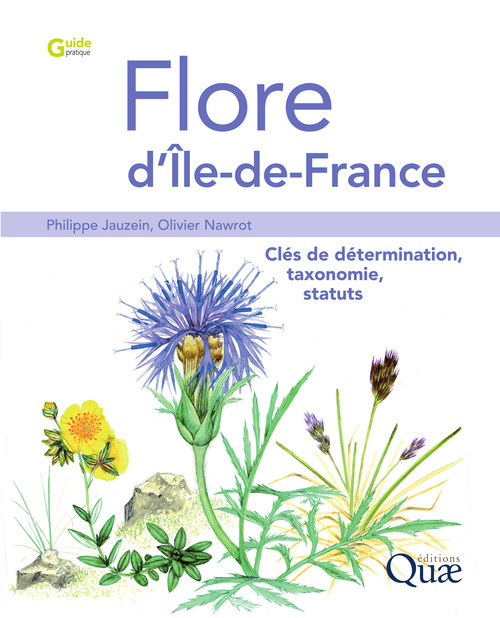 Couverture ebook de Flore d'Île-de-France, de Philipp Jauzein, Olivier Nawrot