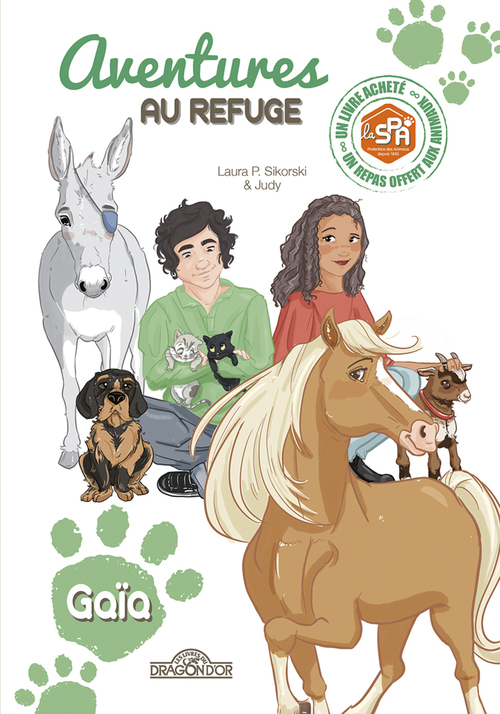 Couverture ebook de S.P.A. - Aventures au refuge - Gaïa, de Spa, Laura P. Sikorski