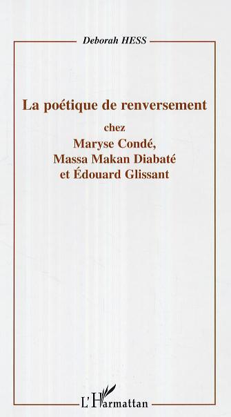Couverture ebook de La poétique de renversement, de Deborah Hess