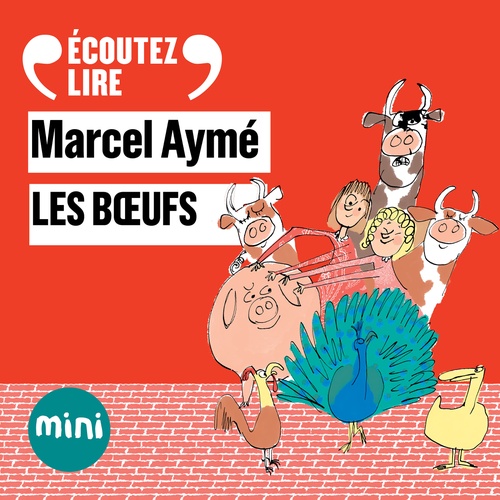 Couverture audiobook de Les boeufs - Un conte du chat perché, de Marcel Ayme