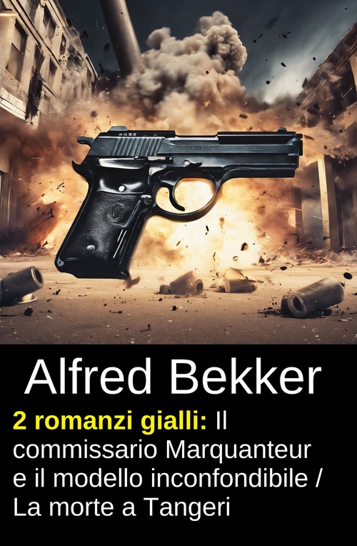 ebook cover of 2 romanzi gialli: Il commissario Marquanteur e il modello inconfondibile / La morte a Tangeri, by Alfred Bekker