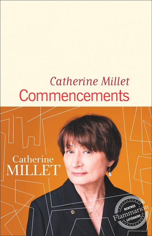 ebook cover of Commencements, by Catherine Millet