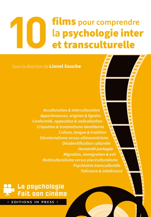 Couverture ebook de 11 films pour comprendre la psychologie inter et transculturelle, de Lionel Souche
