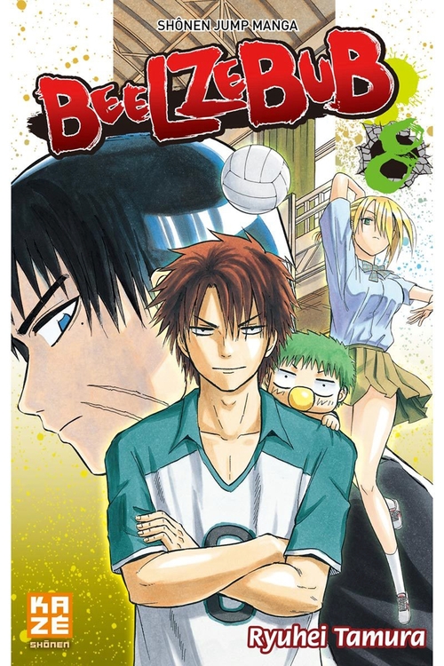 Couverture ebook de Beelzebub T08, de Ryuhei Tamura