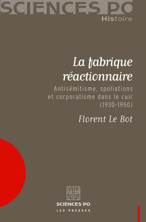 Couverture ebook de La fabrique réactionnaire, de Florent Le bot