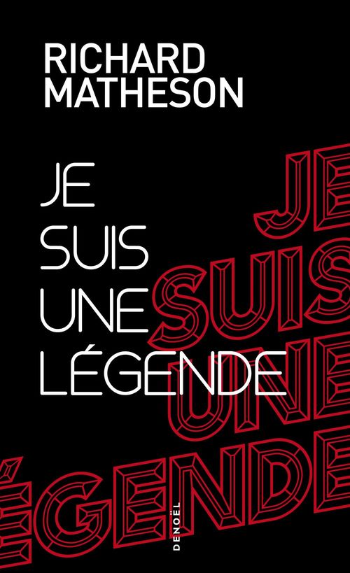 ebook cover of Je suis une légende, by Richard Matheson