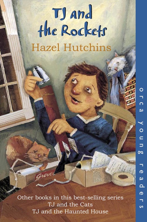 Couverture ebook de TJ and the Rockets, de Hazel Hutchins