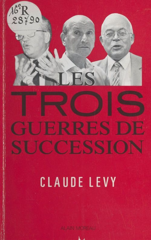 Couverture ebook de Syndicats : la guerre des trois successions, de Claude Levy