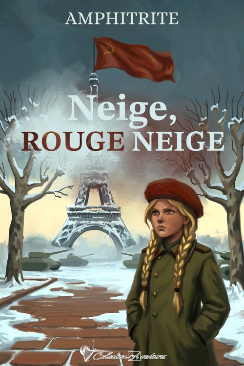 ebook cover of Neige, rouge neige, by Amphitrite