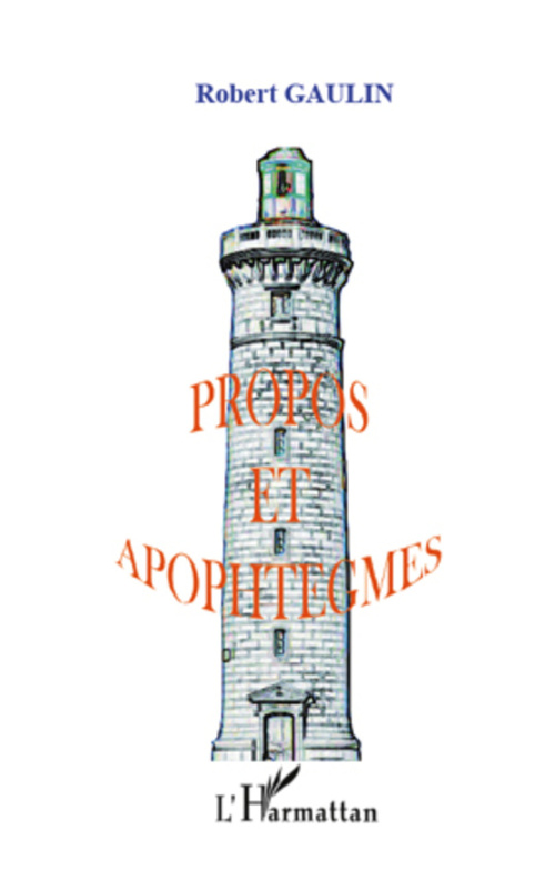ebook cover of Propos et apophtegmes, by Robert Gaulin