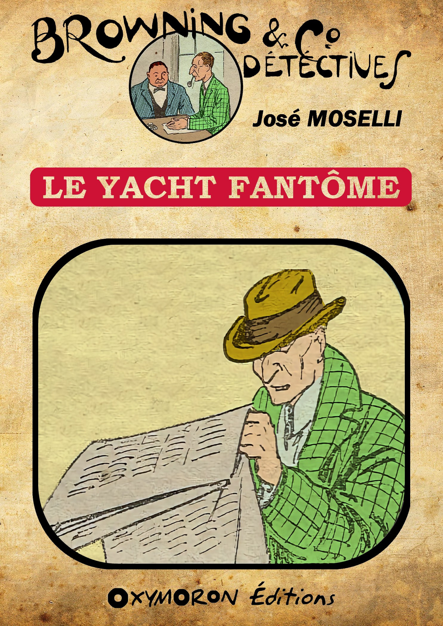 ebook cover of Le yacht fantôme, by Jose Moselli