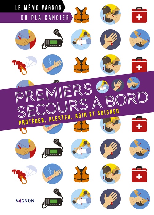 Couverture ebook de Premiers secours à bord, de Collectif