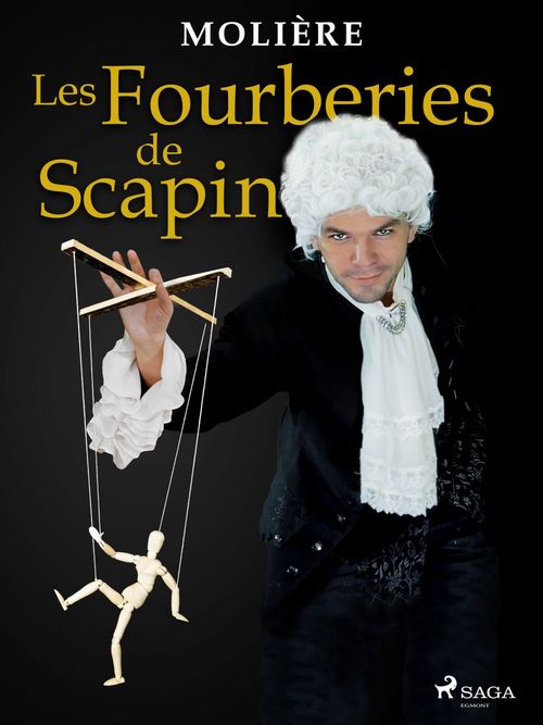 ebook cover of Les Fourberies de Scapin, by Molière