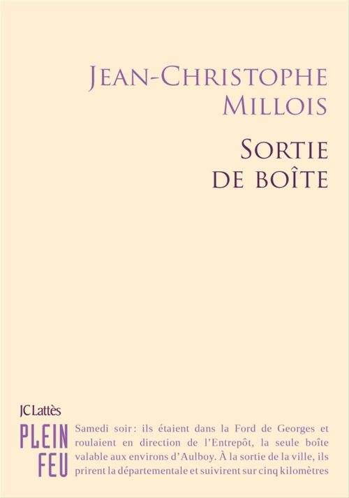 ebook cover of Sortie de boîte, by Jean-Christophe Millois