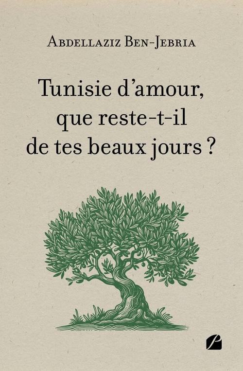 Couverture ebook de Tunisie d'amour, que reste-t-il de tes beaux jours ?, de Abdellaziz Ben-Jebria