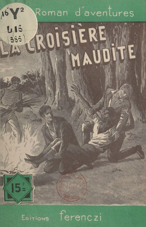 Couverture ebook de La croisière maudite, de Serge Alkine