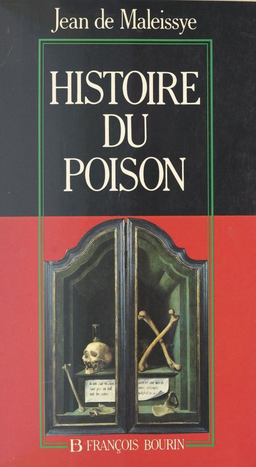 ebook cover of Histoire du poison, by Jean De Maleissye