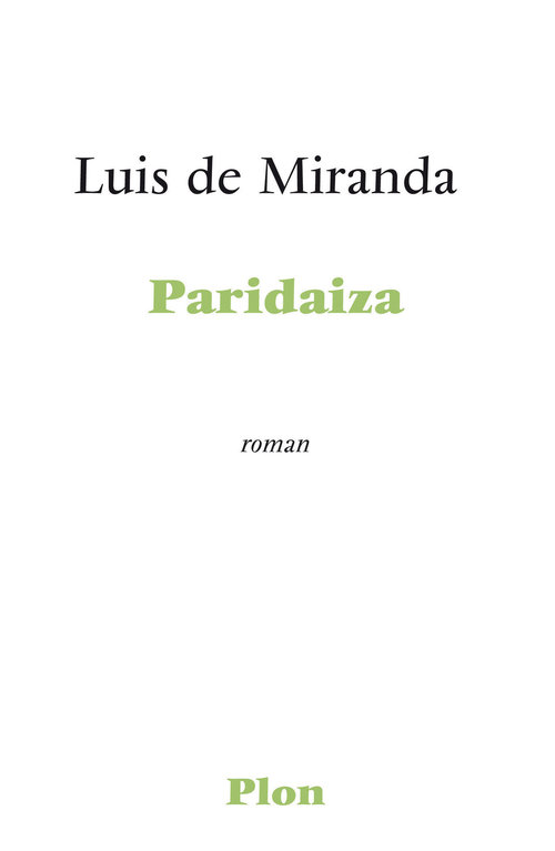Couverture ebook de Paridaiza, de Luis de Miranda