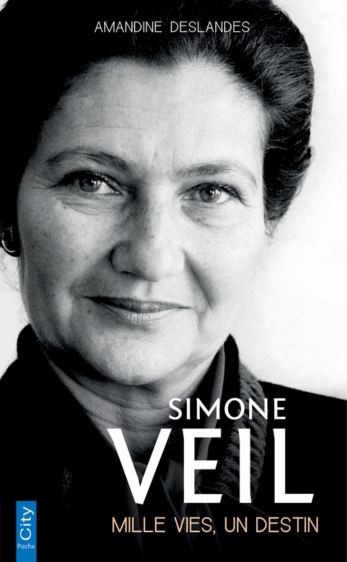 Couverture ebook de Simone Veil, mille vies, un destin, de Amandine Deslandes