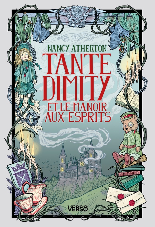 Couverture ebook de Tante Dimity et le manoir aux esprits, de Nancy Atherton