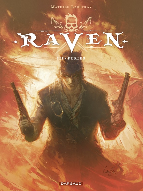 ebook cover of Raven - Tome 3 - Furies, by Mathieu Lauffray
