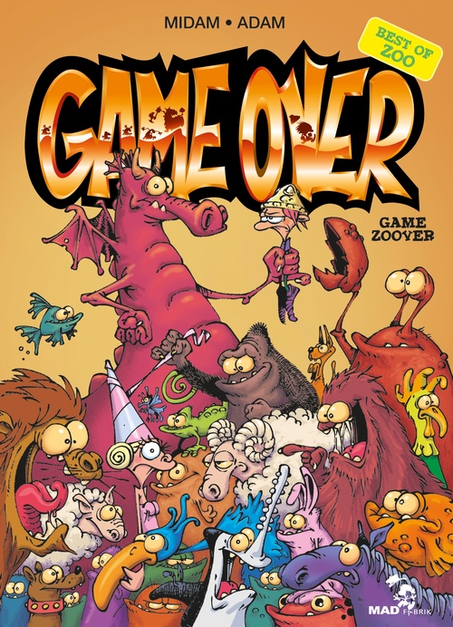 ebook cover of Game Over - Game Zoover, by Midam, Adam